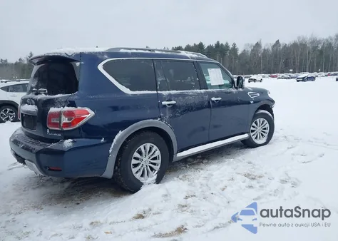 2018 Nissan Armada Platinum z USA, uszkodzony, nr VIN JN8AY2NE6J9730185